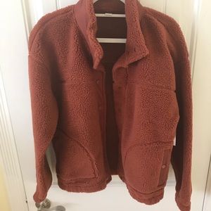 Old Navy Sherpa cropped jacket